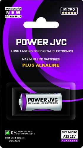 باتری قلمی A21 - A23 - A27 جی وی سی  Plus Alkaline A23 Micro108055